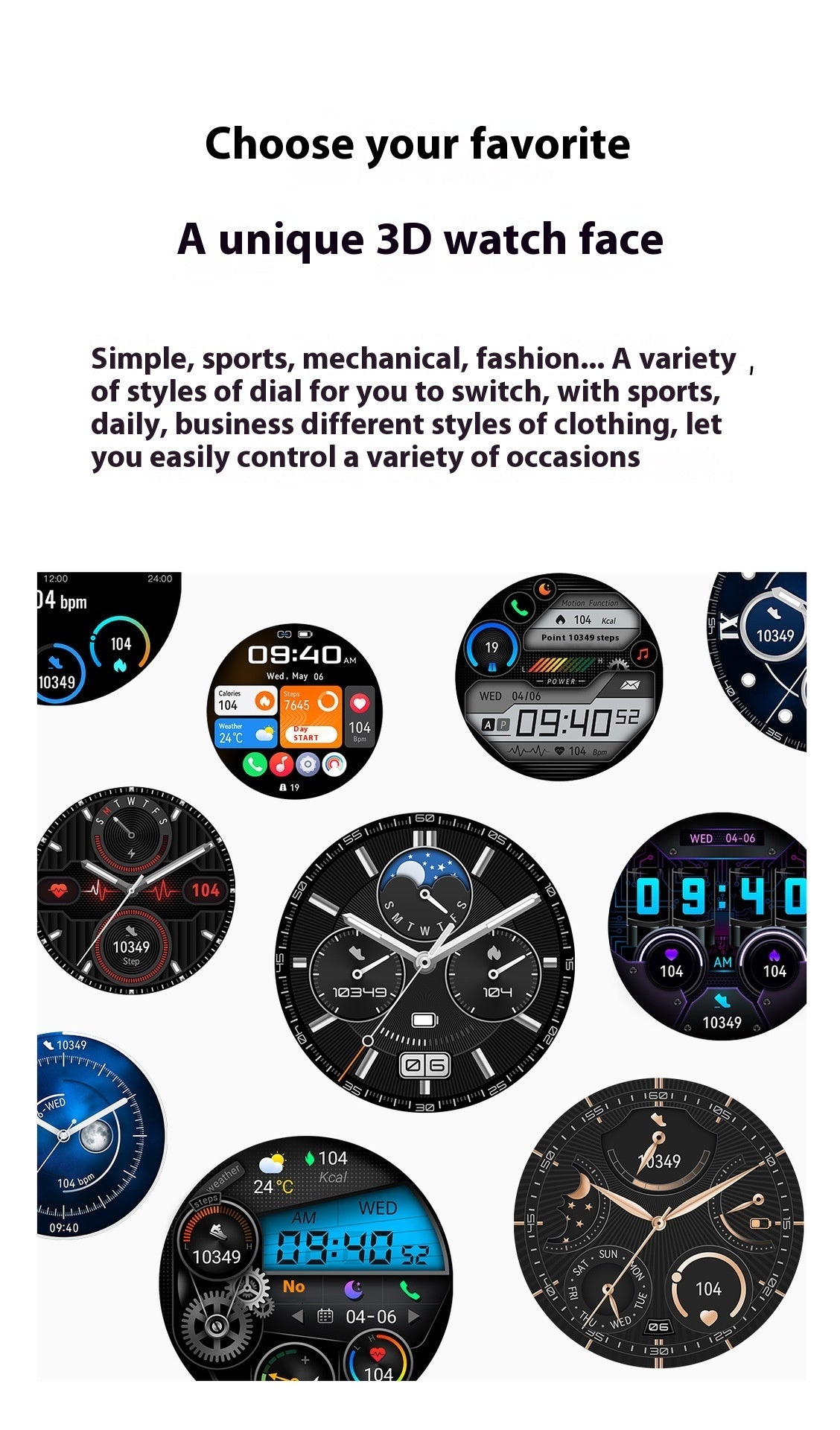 Bluetooth Call Smartwatch for Active Lifestyle and Health Monitoring