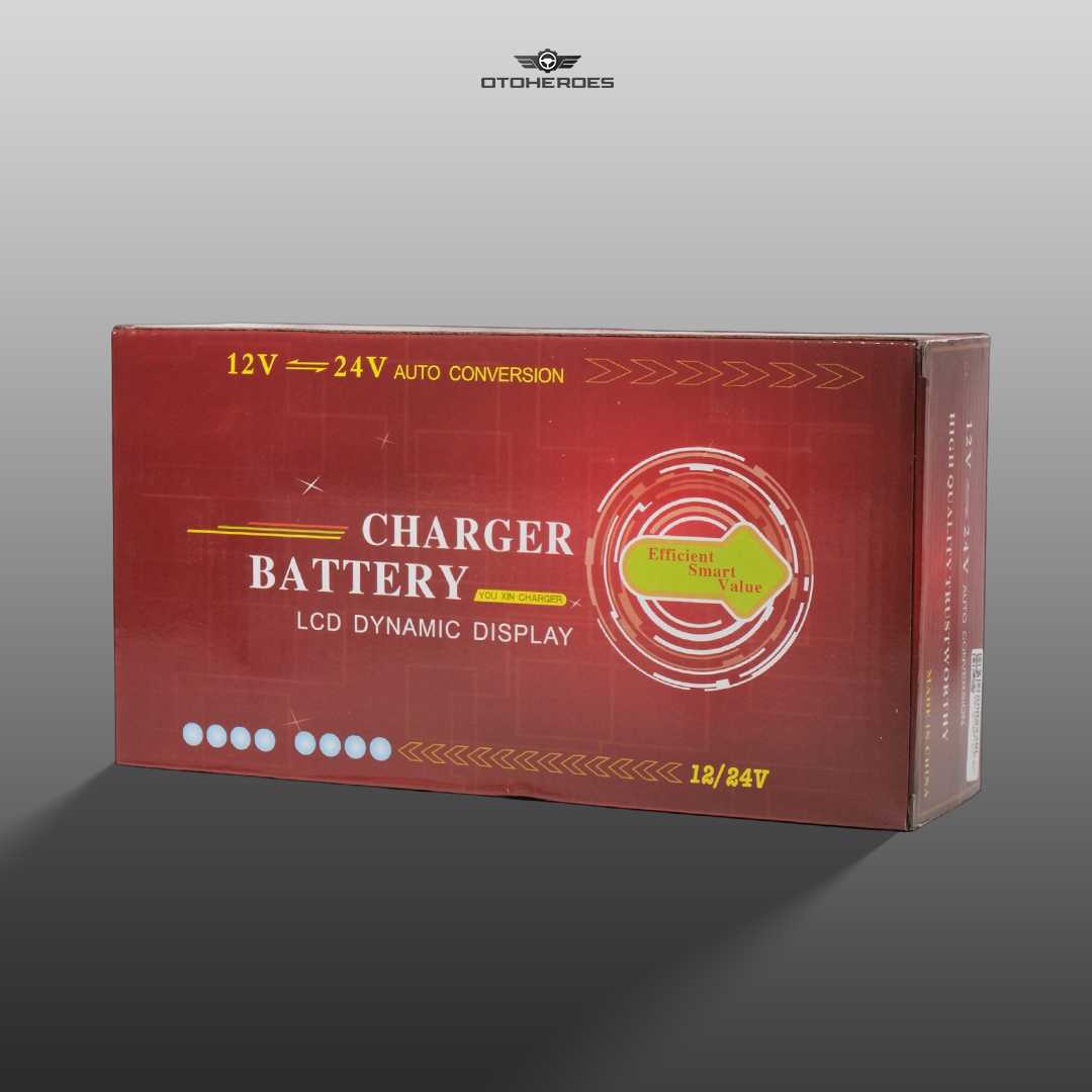 Charger Aki Mobil Multi Fungsi 12V 24V