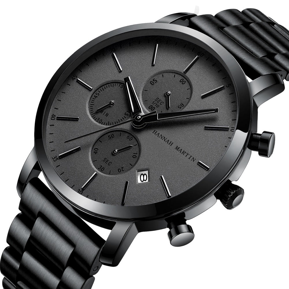 Jam tangan Hannah Martin dengan fitur kalender