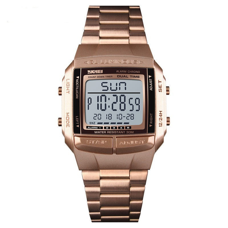 Jam tangan SKMEI original anti air dengan desain sporty