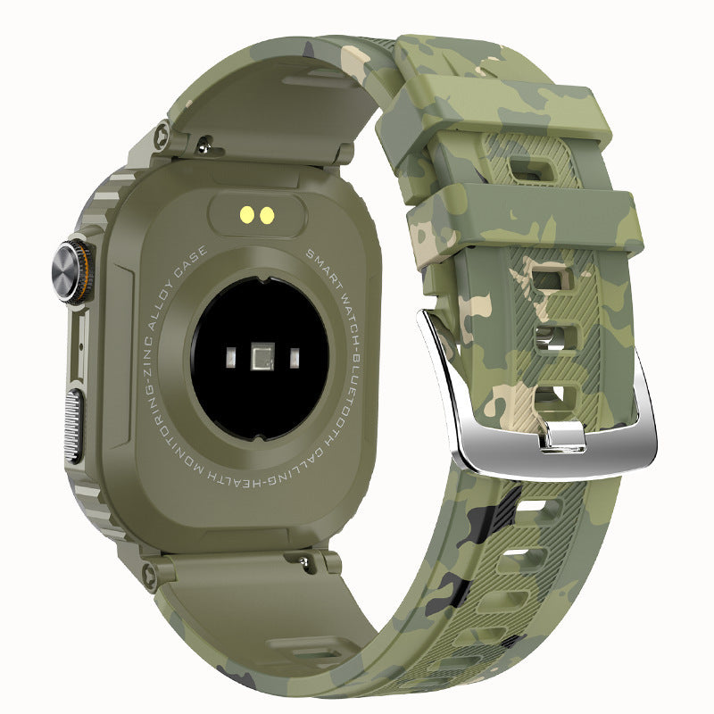 Jam tangan pintar dengan layar besar 2.01 inci resolusi tinggi