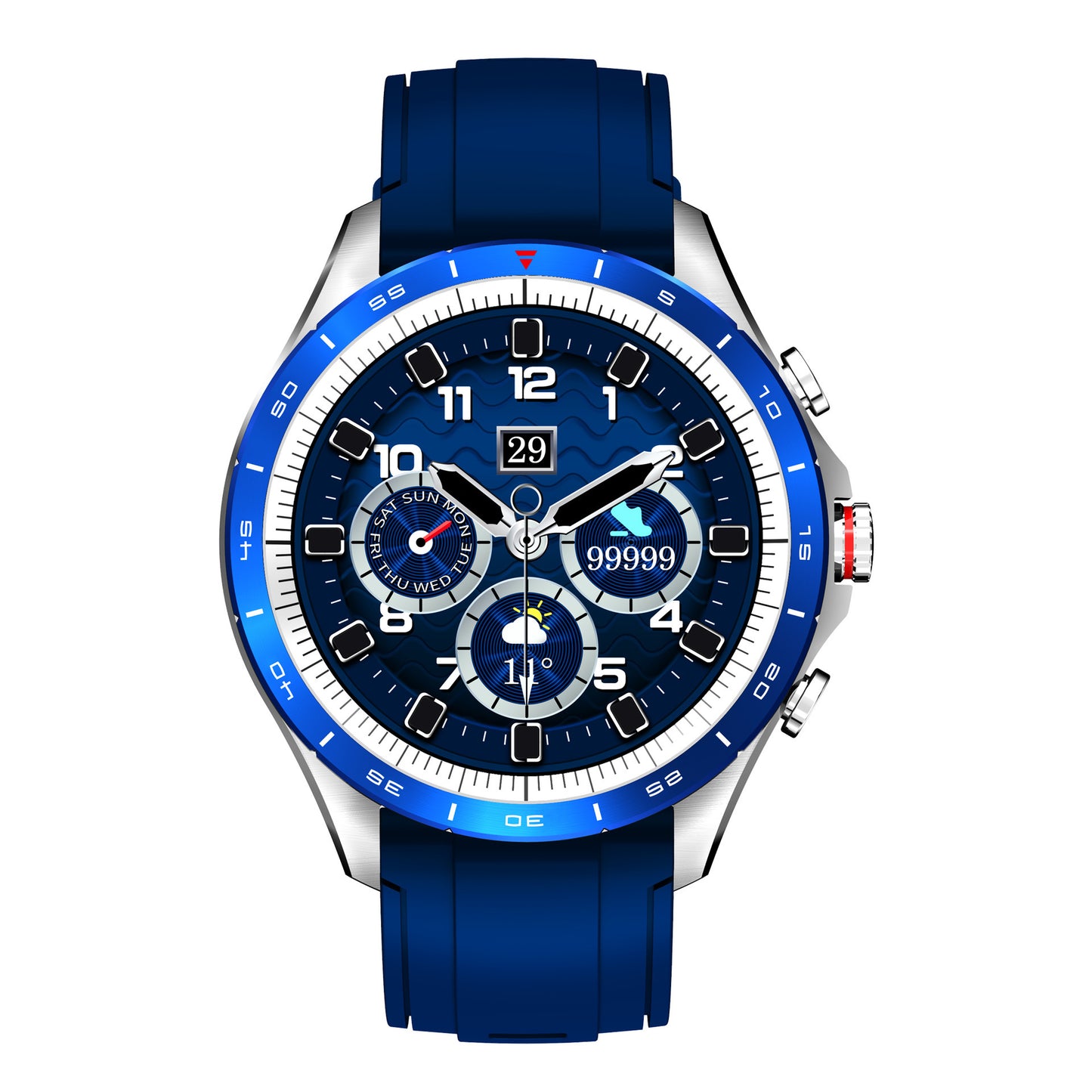 Jam tangan pintar pria desain minimalis kekinian