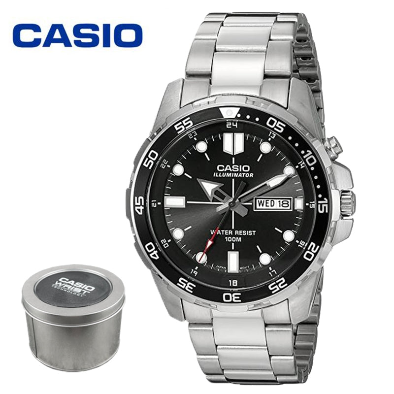 Jam tangan pria Casio original dengan garansi mesin