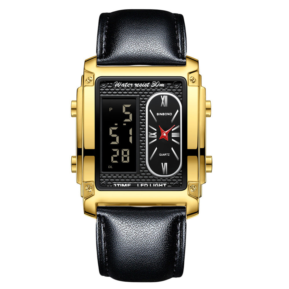 Jam tangan pria digital pelajar gaya premium