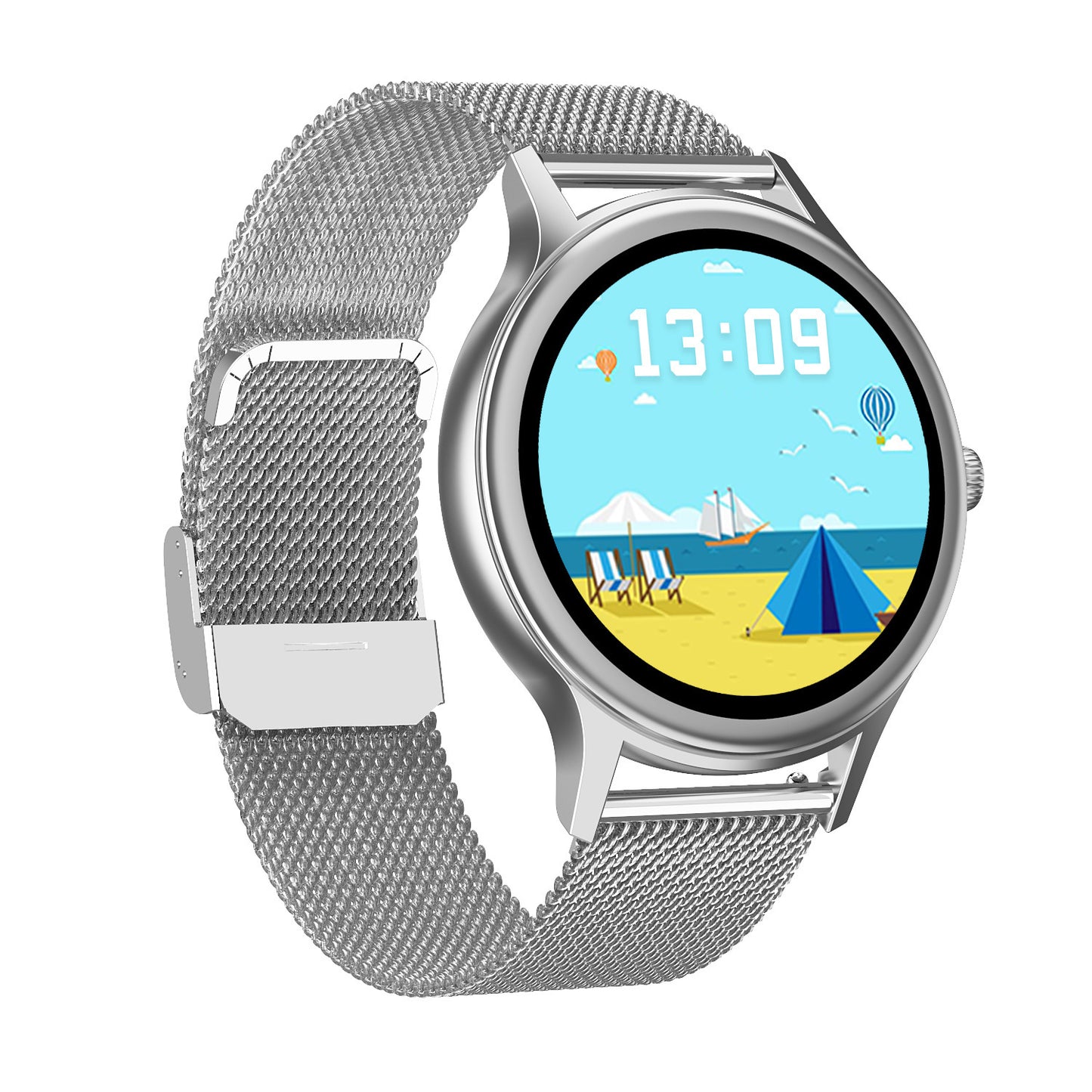Jam tangan smartwatch pria dengan notifikasi pintar