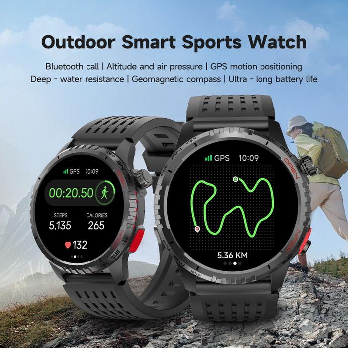 Skmei smartwatch dengan tampilan AMOLED jernih