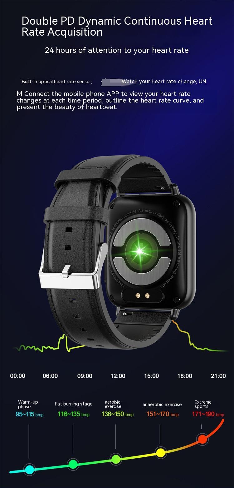 Smartwatch 9 Pro dengan pemantauan detak jantung