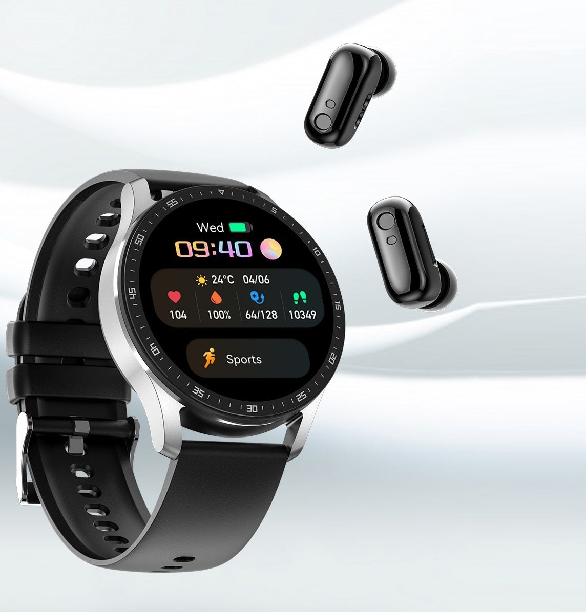 Smartwatch outdoor desain mirip Garmin Instinct tahan air
