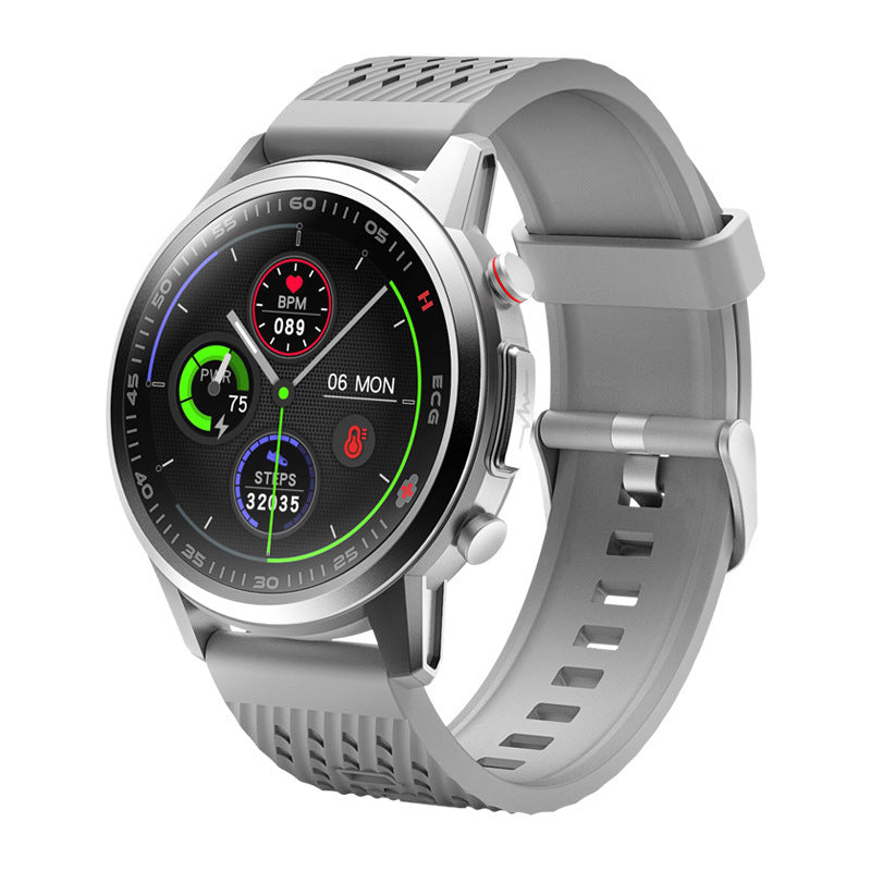 Smartwatch sporty untuk pelacakan olahraga dan fitness