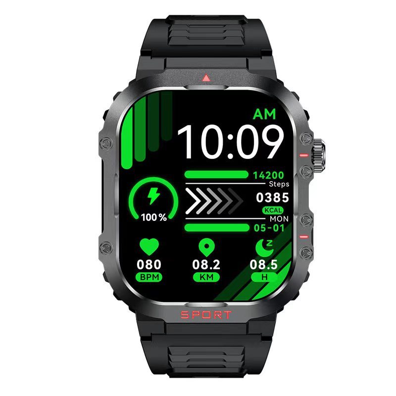 Smartwatch tahan air pemantau tidur dan kualitas istirahat