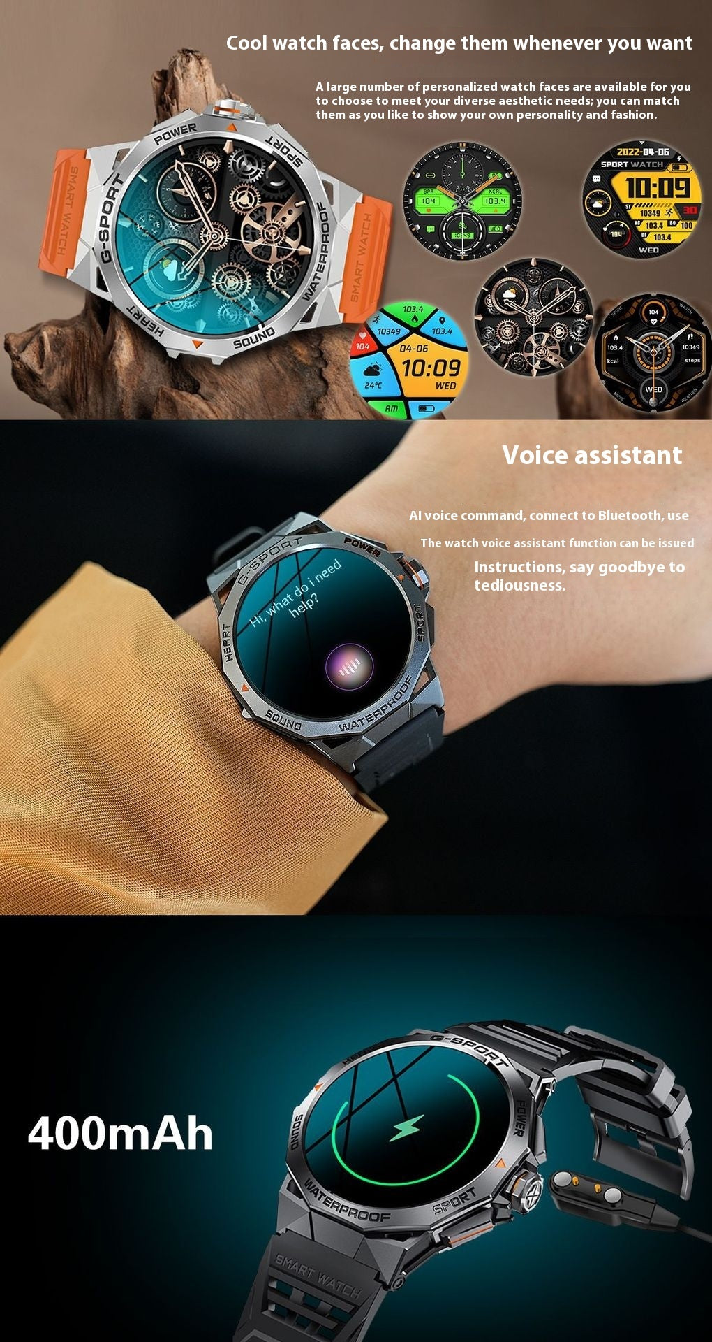 Xiaomi Smartwatch terbaru desain elegan dan modern