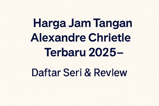 Jam tangan Alexandre Christie 6247 otomatis dengan mesin berkualitas