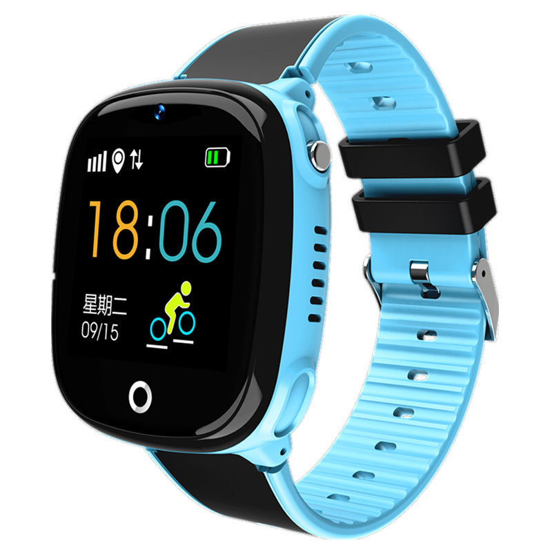 Jam pintar dengan layar sentuh LCD jernih dan responsif
