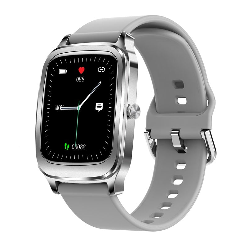 Jam pintar dengan strap silikon nyaman di tangan