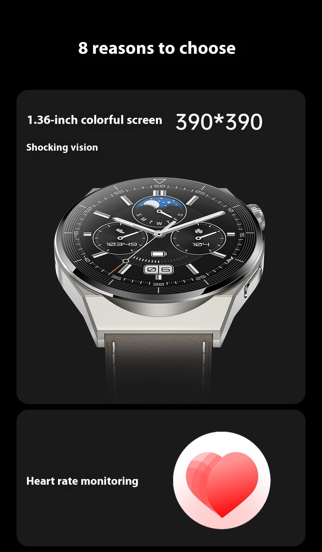 Seiko-Inspired Bluetooth Call Smartwatch for Everyday Wear