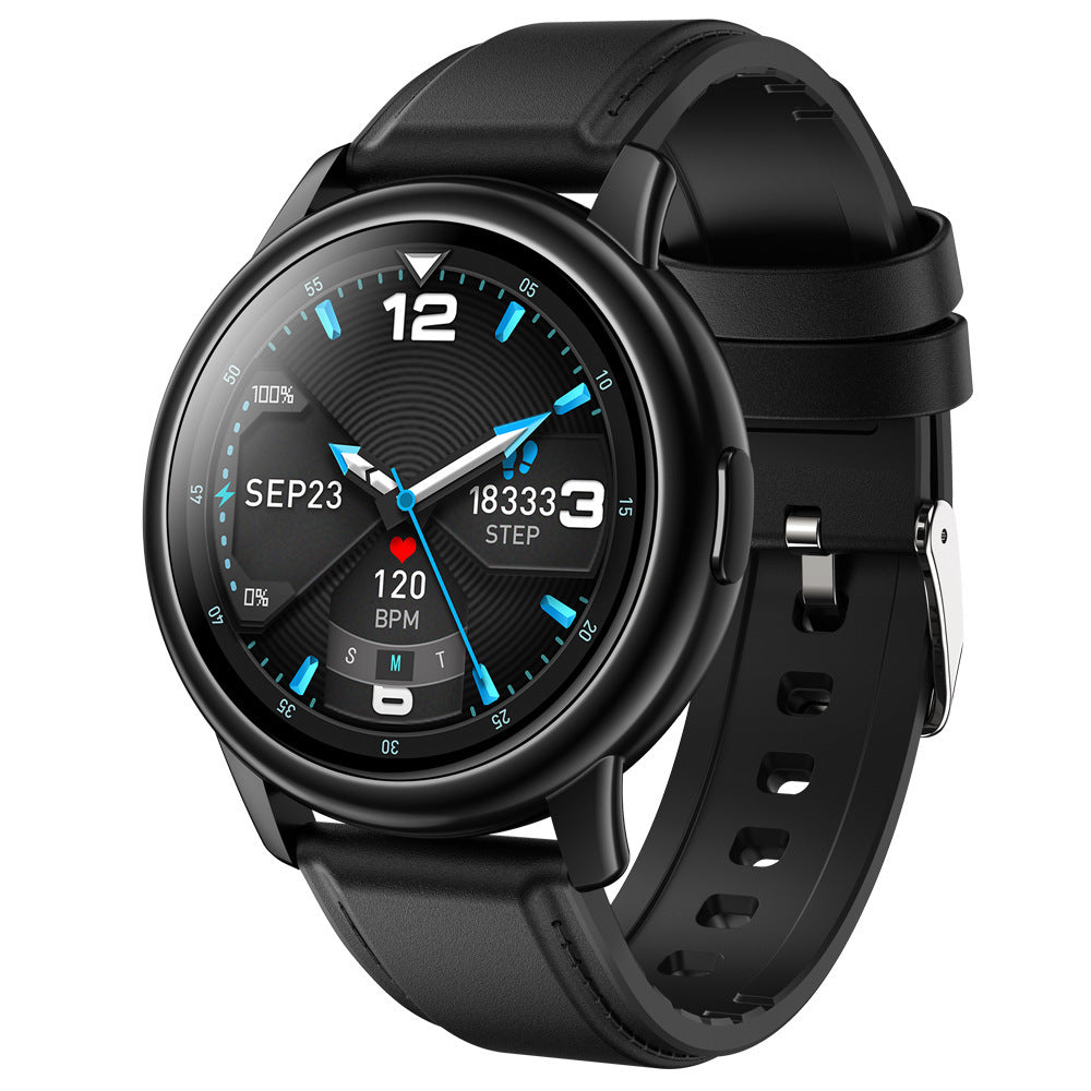 Smartwatch pria dengan layar IPS jernih dan resolusi tinggi