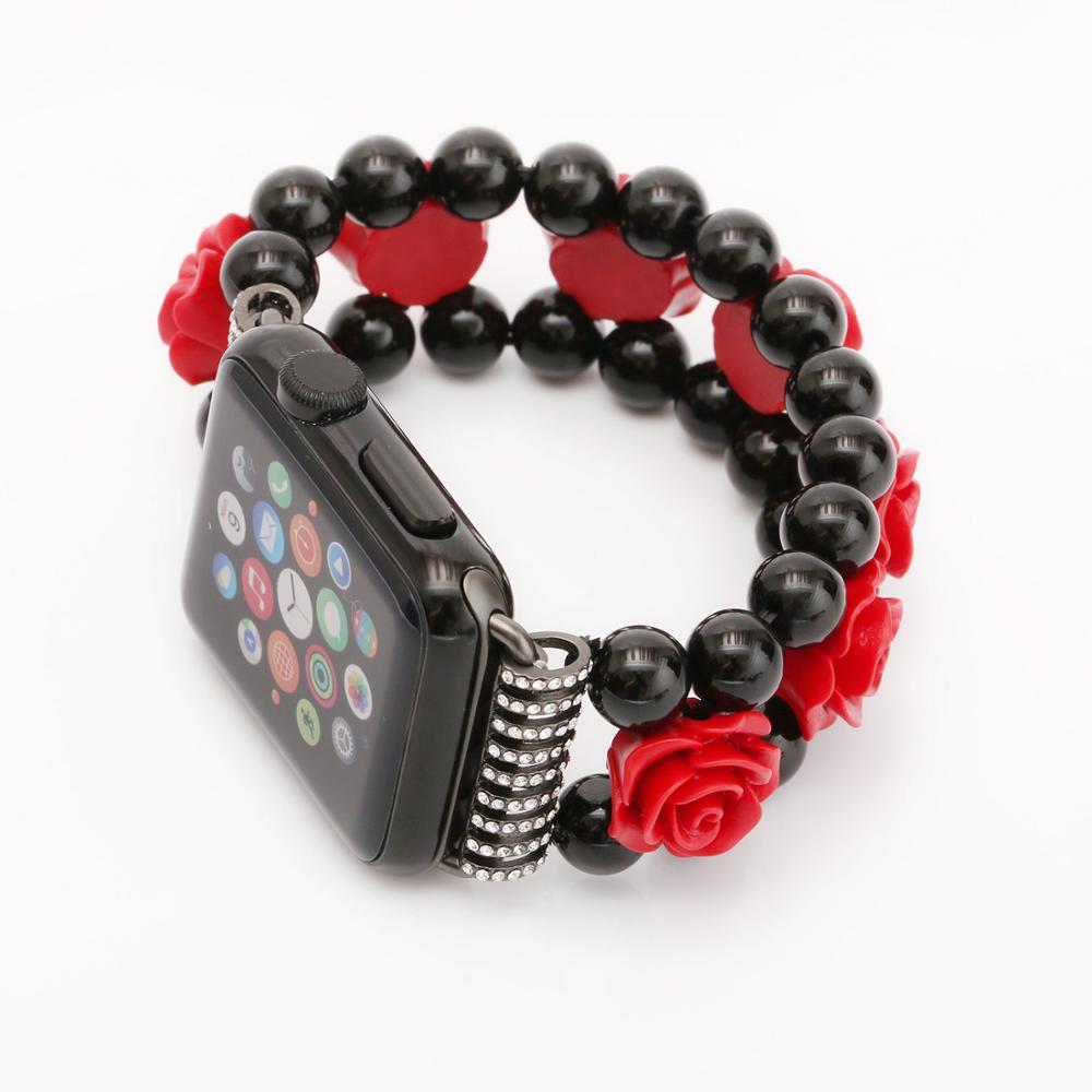 Tali jam Apple Watch Agate Black 38mm dan 40mm ukuran yang pas