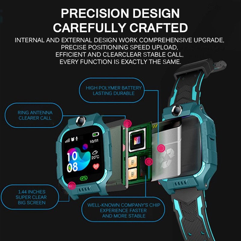 Smartwatch Anak Z6 – Tahan Air, SOS & Pelacak Lokasi