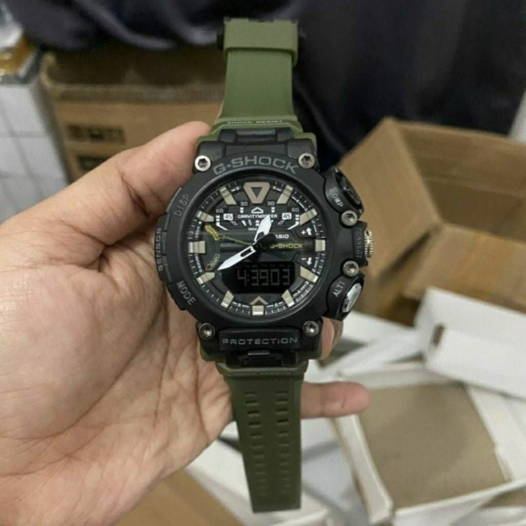 jam tangan digital pria strap rubber nyaman dan kuat