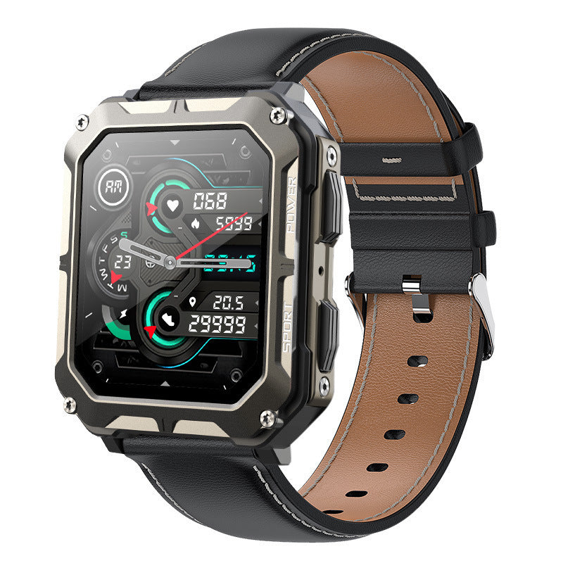 jam tangan pintar outdoor dengan desain sporty elegan