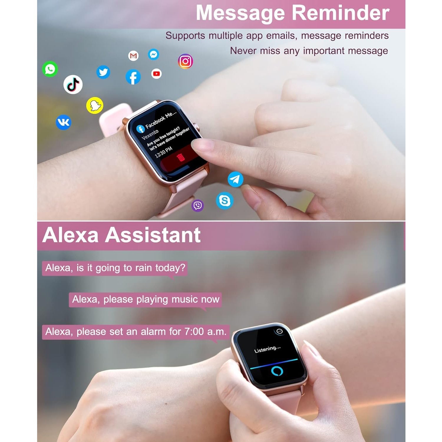 smartwatch dengan notifikasi olahraga