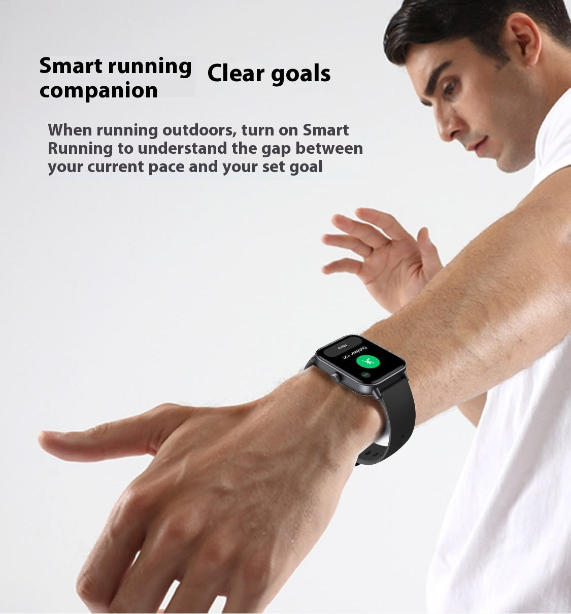 smartwatch olahraga dengan pelacakan kalori