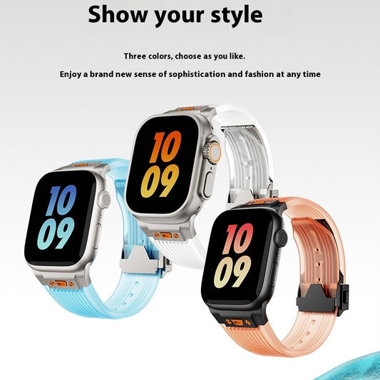 tali jam Apple Watch silikon cair lembut dan nyaman